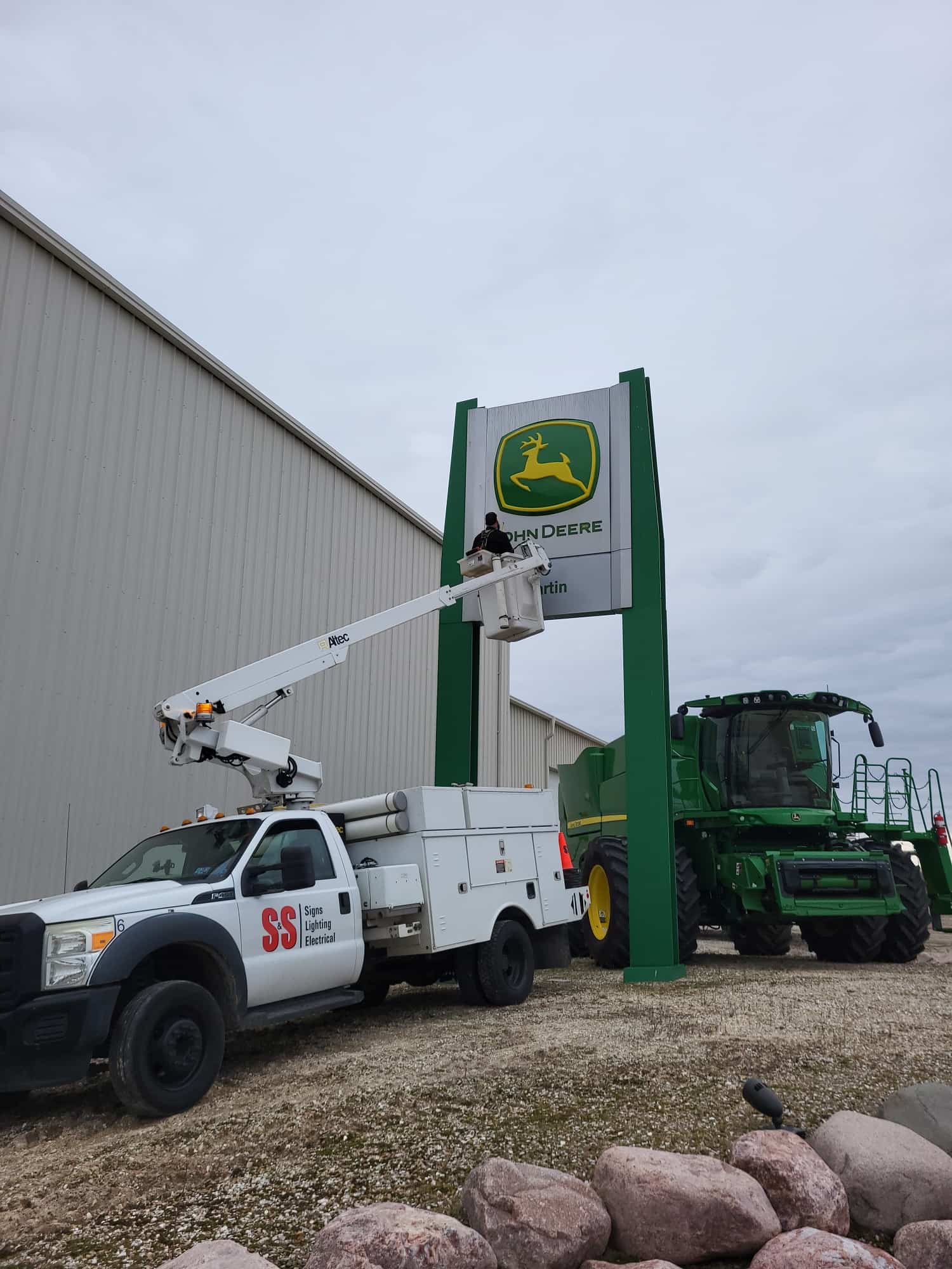 image of business signs