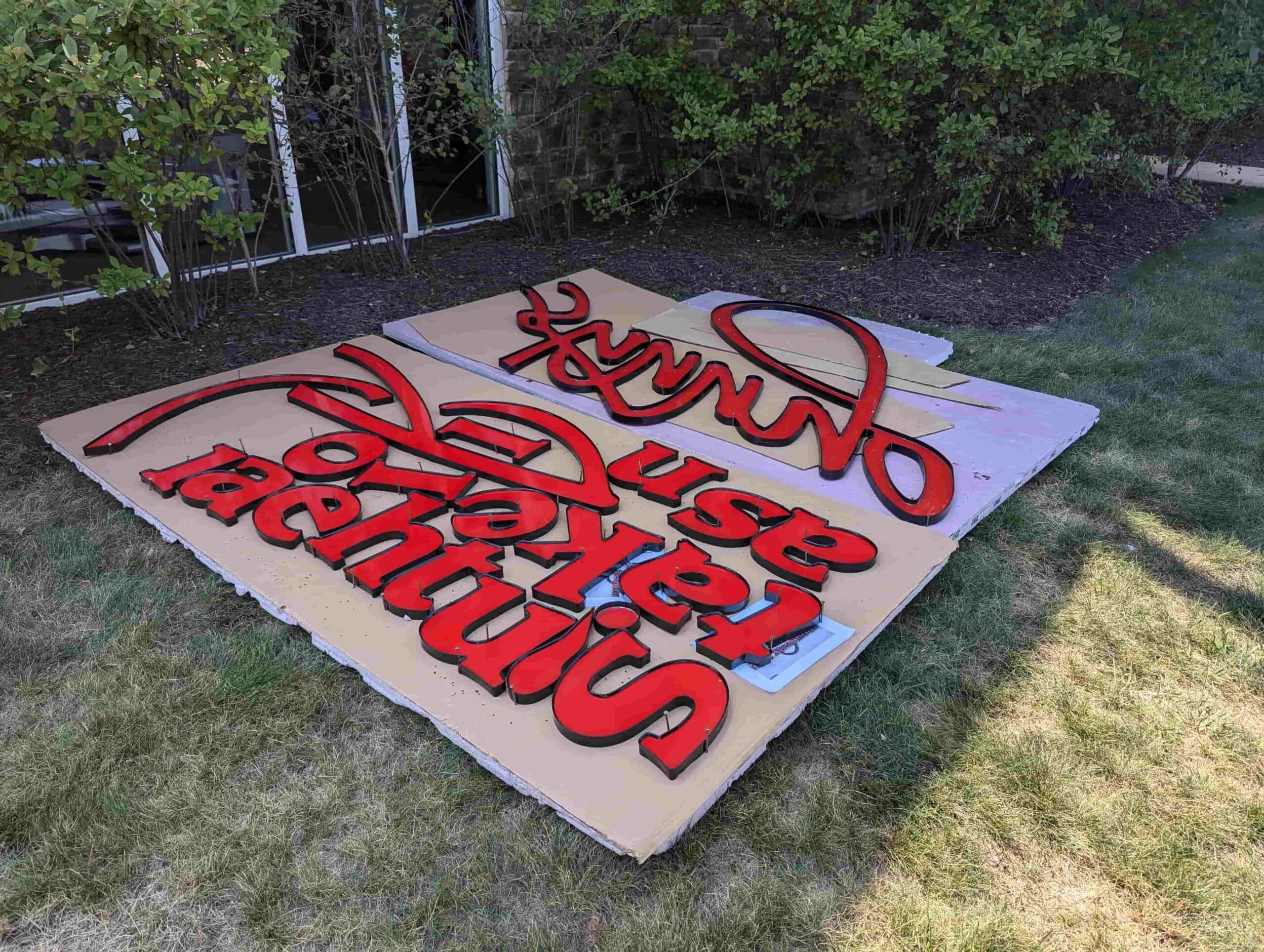 image of custom sign Design