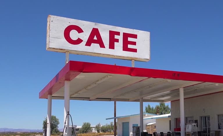image of sign installation