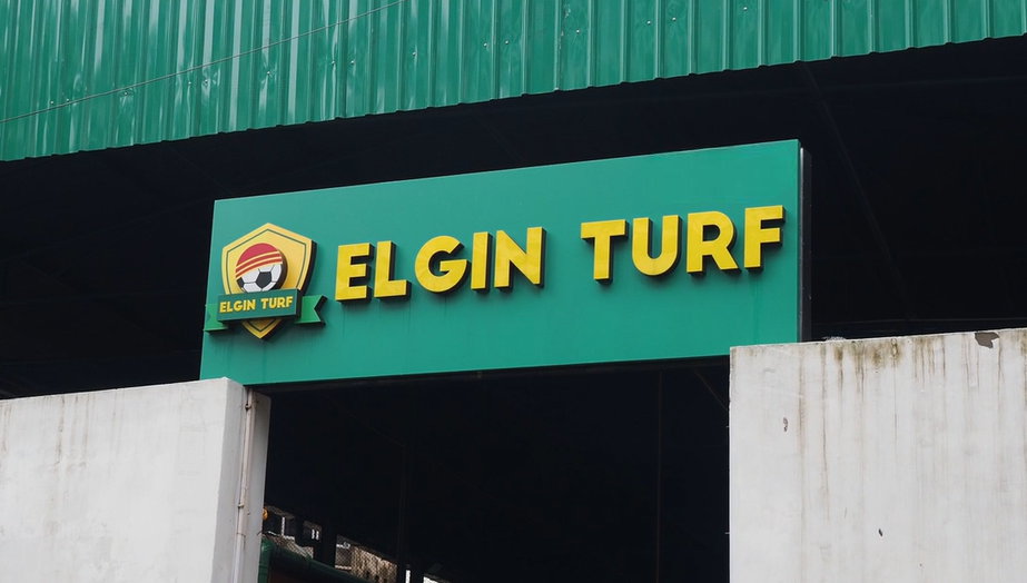 image of sign installation