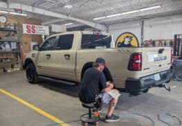 Vehicle Decal Installation