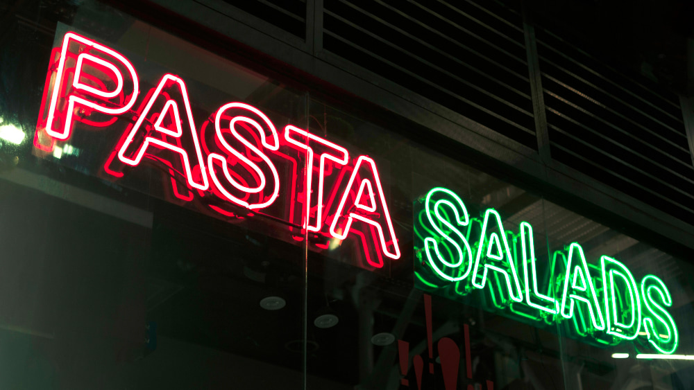 Image of lighted signs Peoria IL