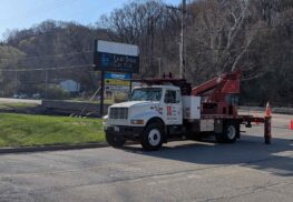 East side Centre Electric Sign