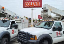 Family Dollar Sign Installation