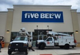 Five Below Sign