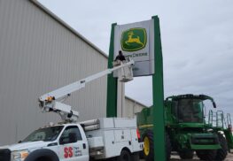 John Deere Sign Refresh
