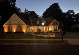 Landscape Lighting Completed Project