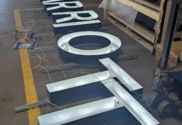 Marriott Sign Install