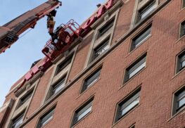 Pere Marquette Sign Install