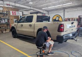Vehicle Decal Installation
